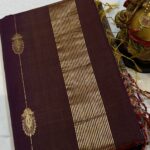Gajlakshmi Shaded Maheshwari in Rama Blue & Royal Purple Dual Tone