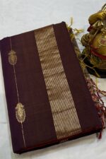 Gajlakshmi Shaded Maheshwari in Rama Blue & Royal Purple Dual Tone