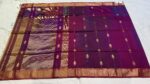 Gajlakshmi Shaded Maheshwari in Bottle Green & Rama Blue Dual Tone - Image 2