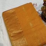 Tulsi Butta Shaded in Sunset Orange & Golden Glow