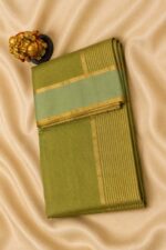 Maheshwari Tissue Plain Saree