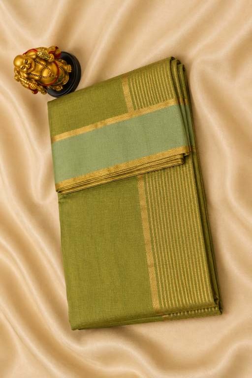 ChatGPT Image Jul 13, 2026, 07_06_28 PM Maheshwari Tissue Plain Saree - Image 1