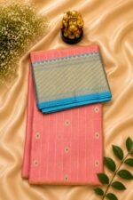 Katan Chanderi Contrast Border Big Border