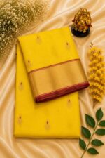 Katan Chanderi Pattu Border Heavy Saree