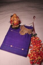Maheshwari Diamond Butti Saree - Image 2