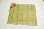 Maheshwari Tissue Plain Saree - Image 3